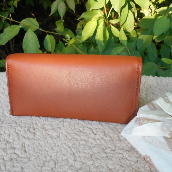 *SOLD* Vintage Coach  Hard  Eyeglasses Case New in British Tan, 7243 - Picture 3 of 7